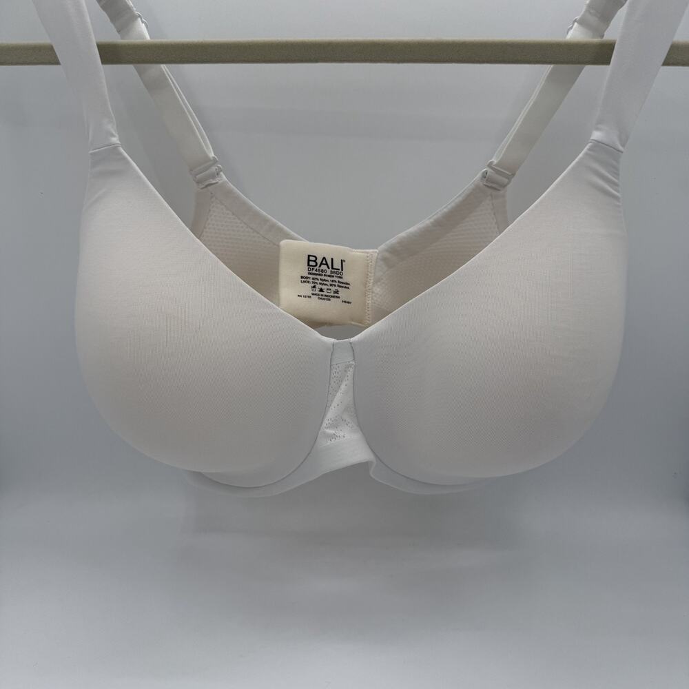 Bali Gorgeous New Padded Underwire Bra 36DD Soft Padded Comfort Strap Luxurious